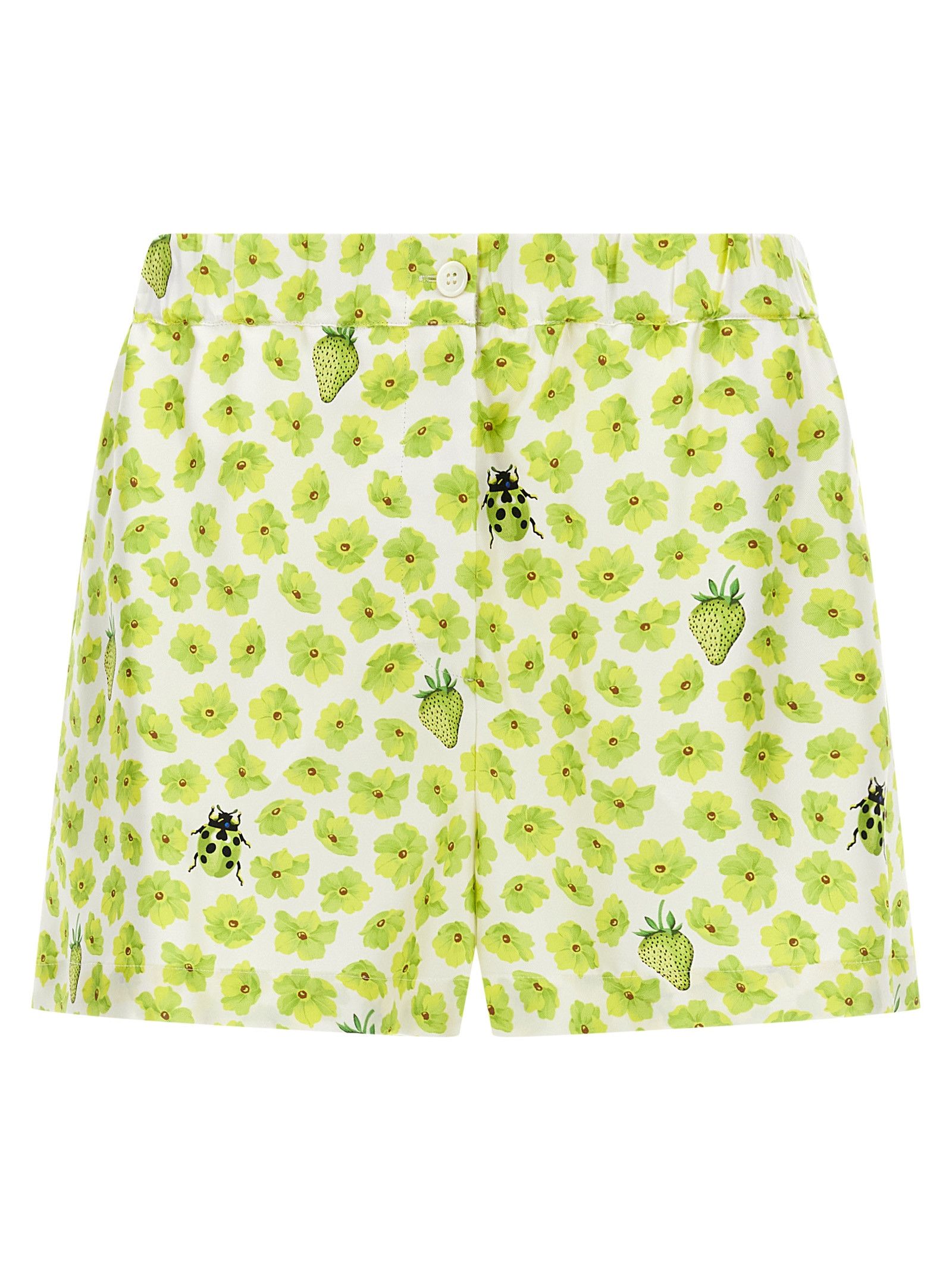 Versace 'Strawberry Garden' Shorts Size 28" / US 6 / IT 42 - 1 Thumbnail