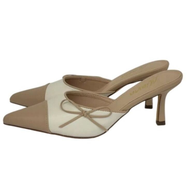 Other LILIANA / Mindi-1 / Pointed / Toe Beige & White / Heeled / M Size US 10 / IT 40 - 2 Thumbnail