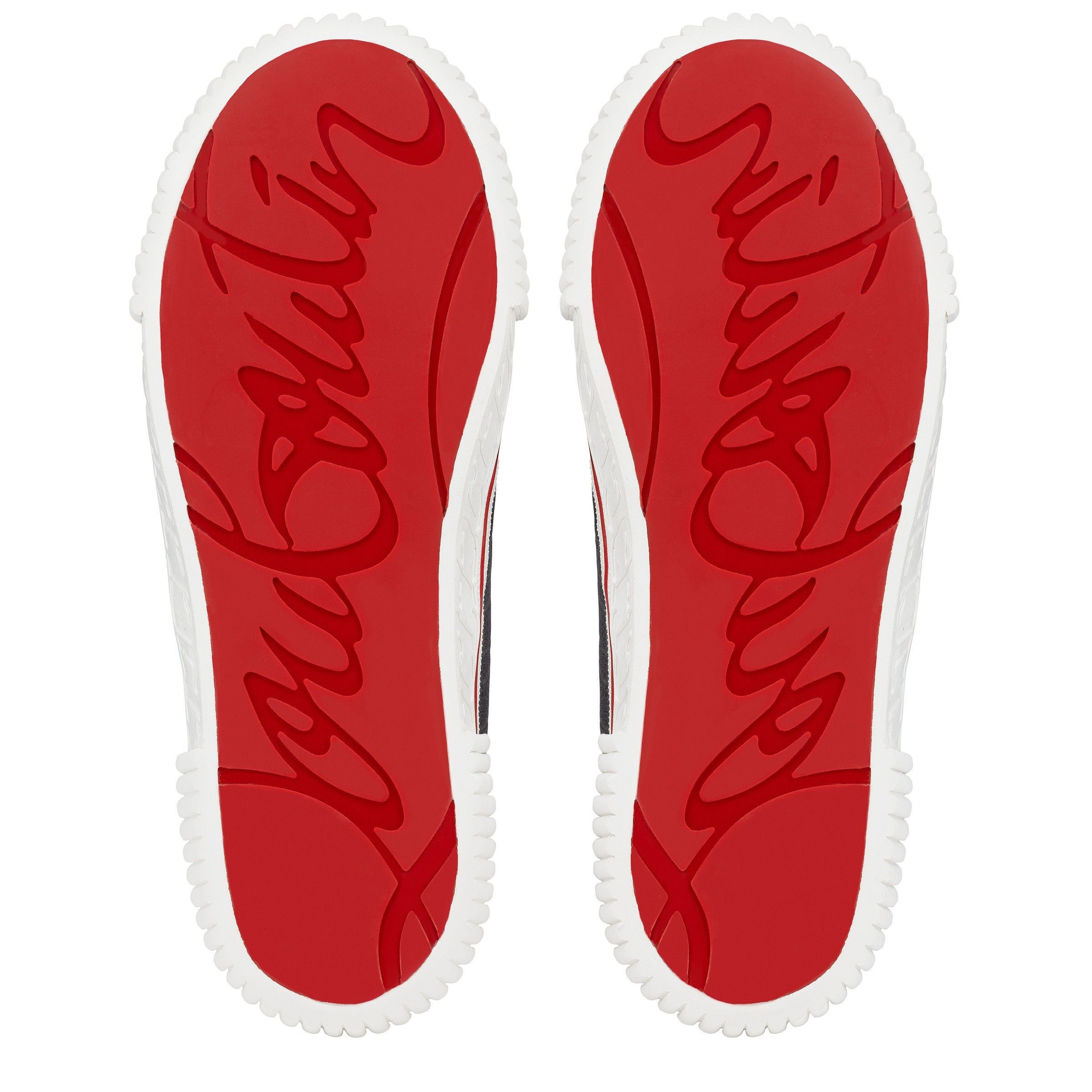 Christian Louboutin o1s1wg110625 Pedro Boat Flat Jacquard in Grey Size US 11.5 / EU 44-45 - 5 Thumbnail