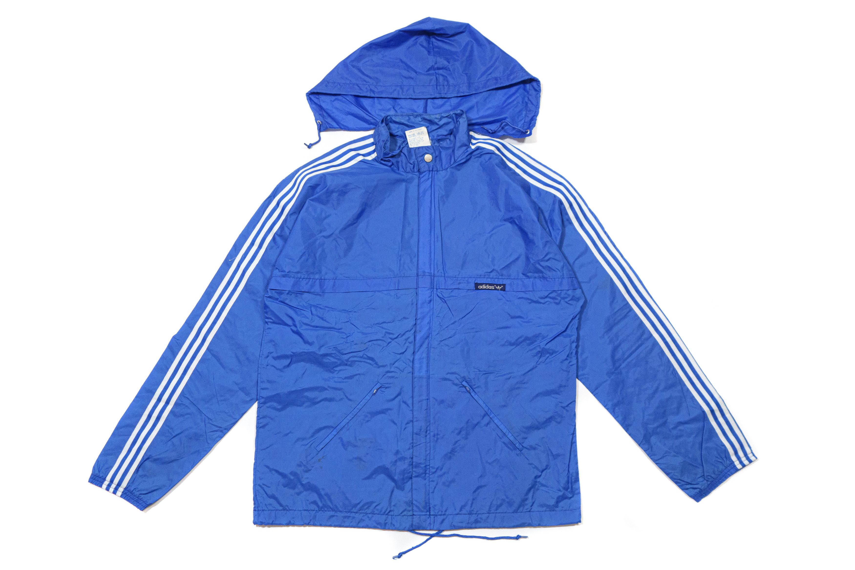 Adidas 80S Logo Nylon Jacket Size US M / EU 48-50 / 2 - 1 Thumbnail