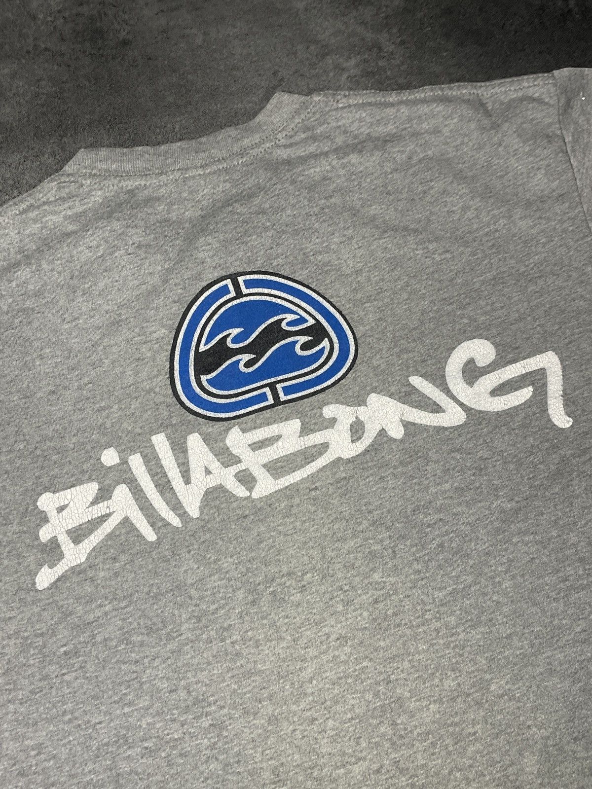 Billabong 🔥Offers🔥Billabong Vintage Y2K Tee Spellout Rare Hype Solid Size US L / EU 52-54 / 3 - 3 Thumbnail