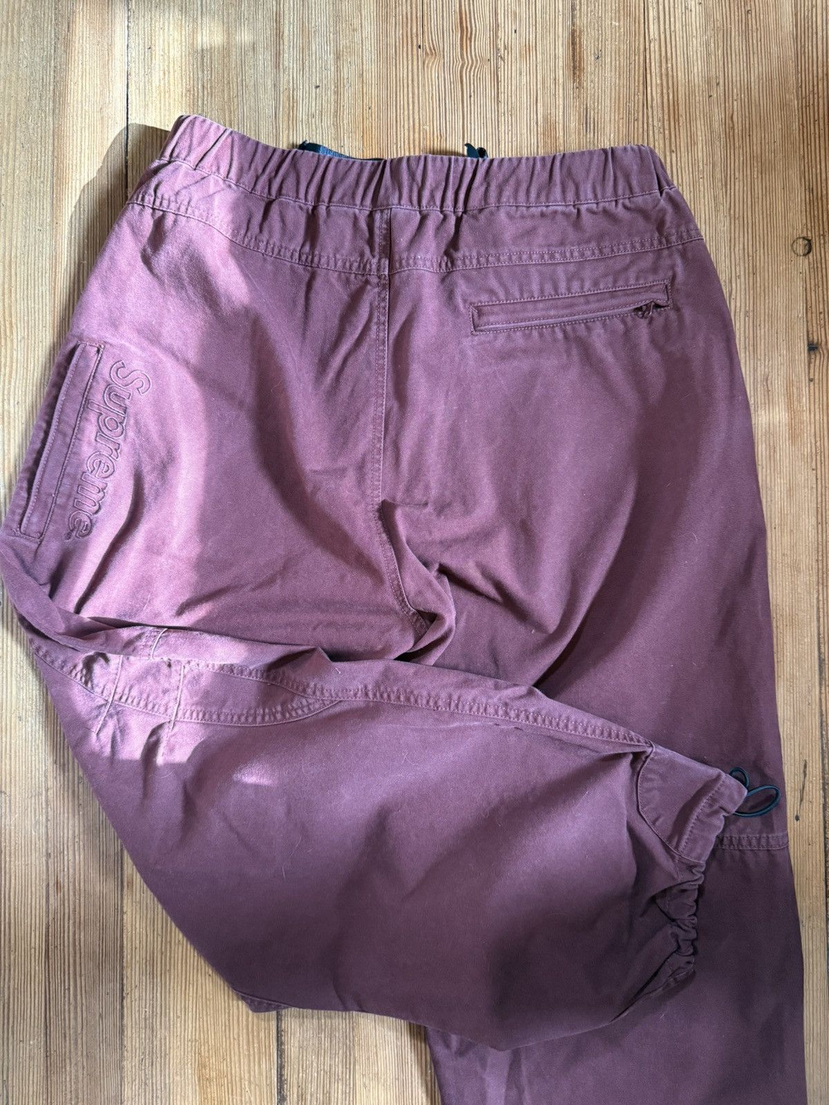 Supreme Supreme maroon joggers Size US 30 / EU 46 - 5 Thumbnail
