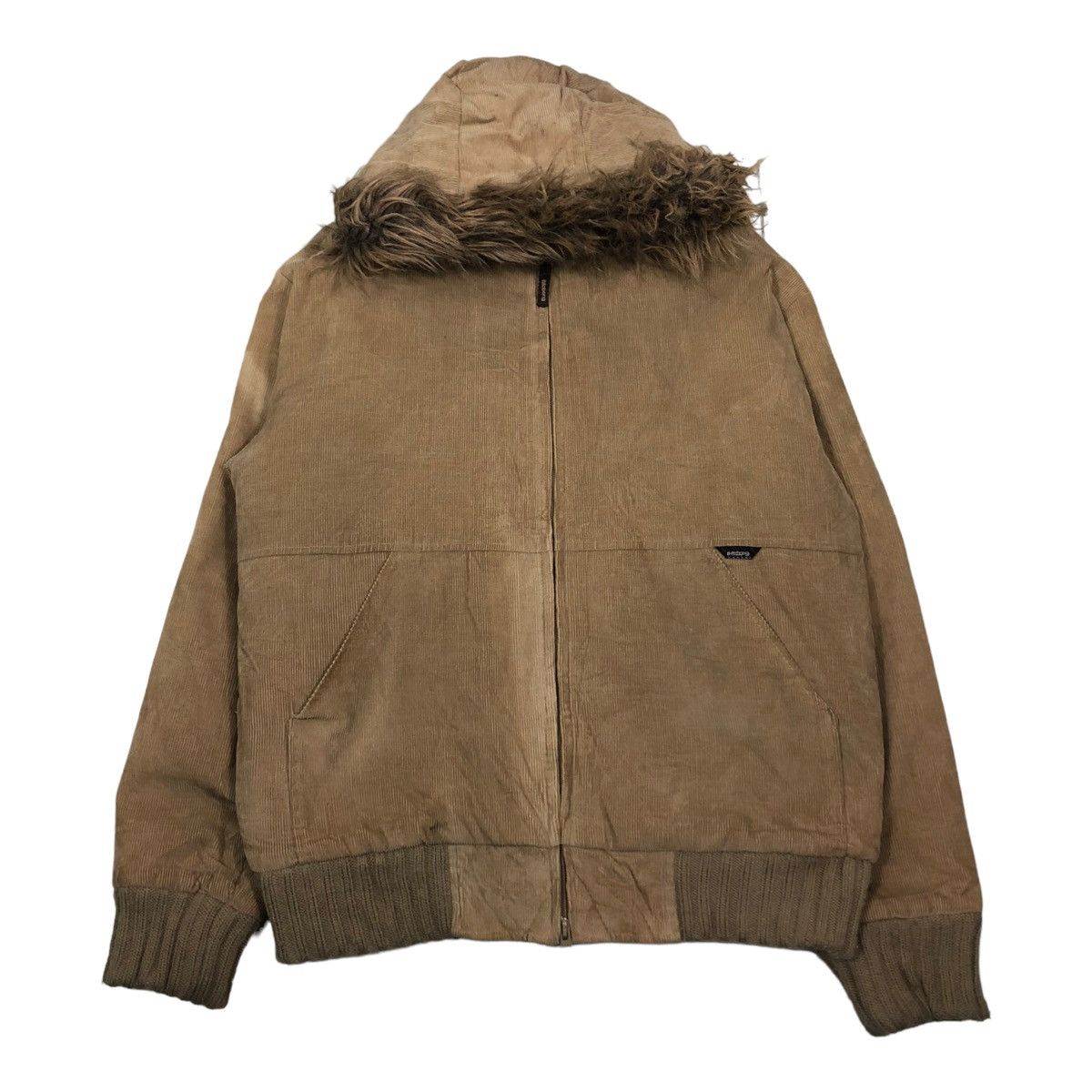 Billabong 🔥VINTAGE BIKER BOMBER JACKET BILLABONG MINK FUR HOODIE Size US M / EU 48-50 / 2 - 1 Thumbnail