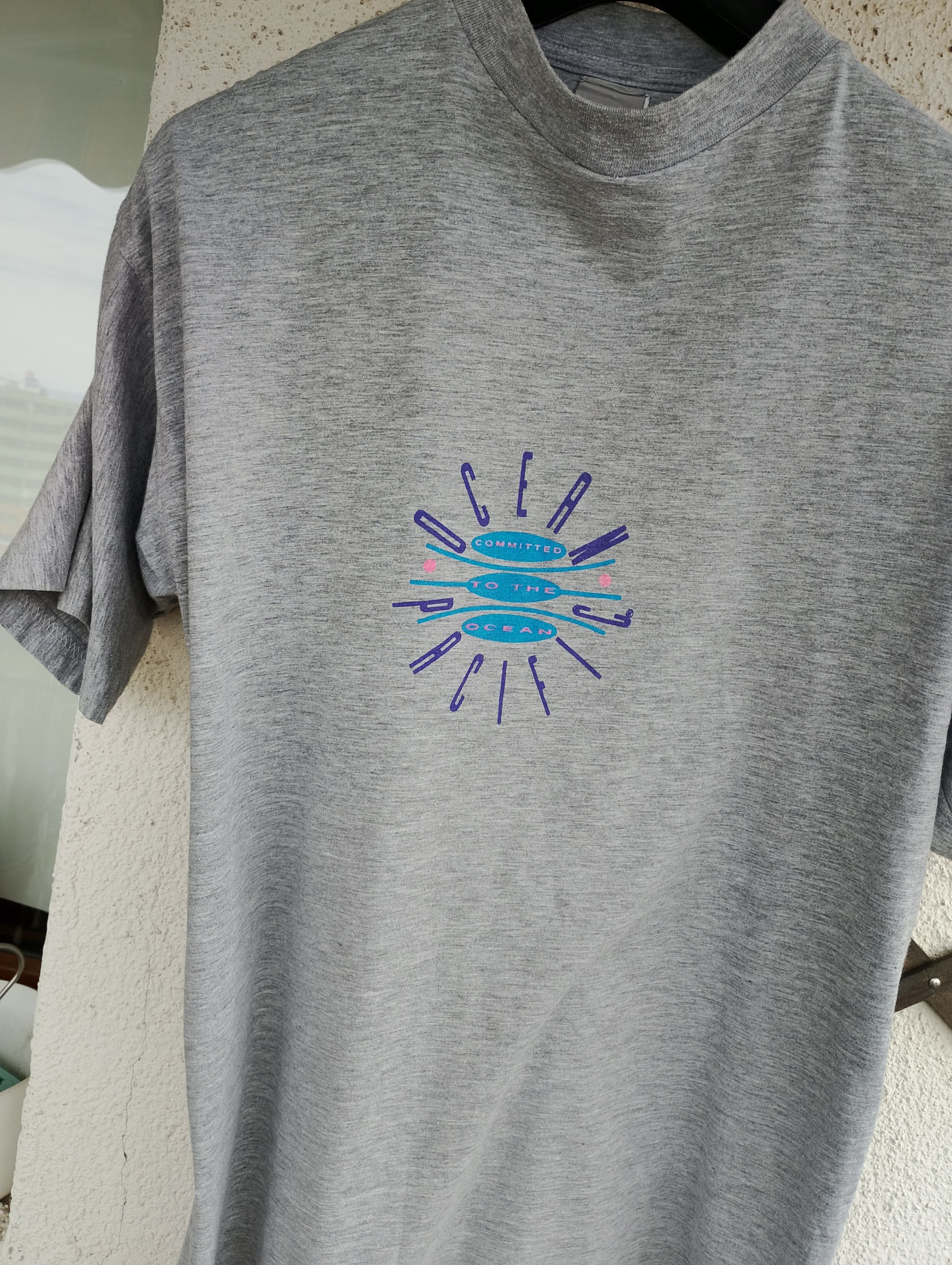 Ocean Pacific Ocean Pacific Vintage 1990 Wave After Wave t-shirt L Size US L / EU 52-54 / 3 - 7 Thumbnail
