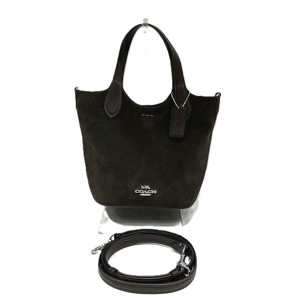 Coach Coach Hanna 2Way Bag Leather Shoulder Bag Cw006 in Brown, Women's