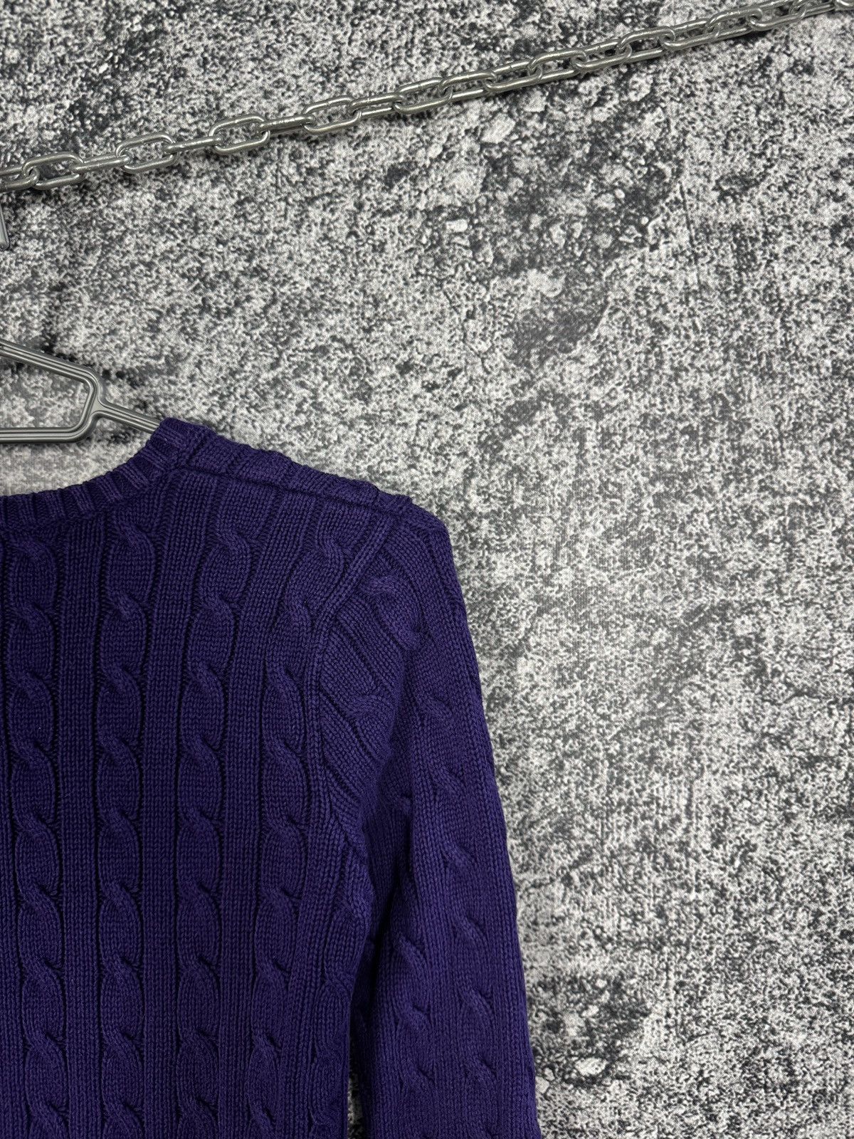 Ralph Lauren Sport Ralph Lauren Sport V-Neck Knit Sweater Pullover Vintage XS Size XS / US 0-2 / IT 36-38 - 11 Thumbnail