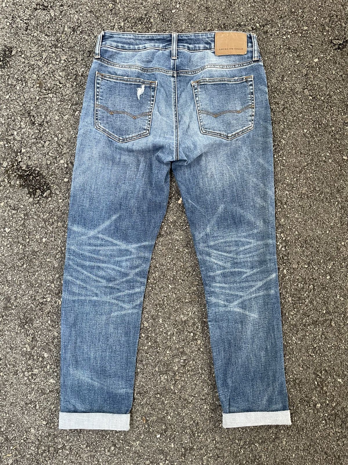 American Eagle Outfitters American Eagle Outfitters Distress Denim skinny Size US 31 - 4 Thumbnail