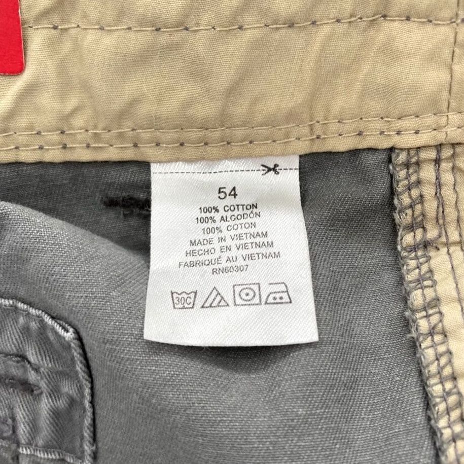 Vintage UNIONBAY Cargo Shorts Mens Big & Tall 54 Gray High Rise Survivor Size US 38 / EU 54 - 5 Thumbnail