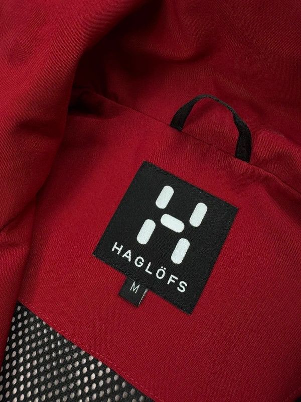 Haglofs Vintage Haglofs outdoor jacket red gray M Size US M / EU 48-50 / 2 - 4 Thumbnail