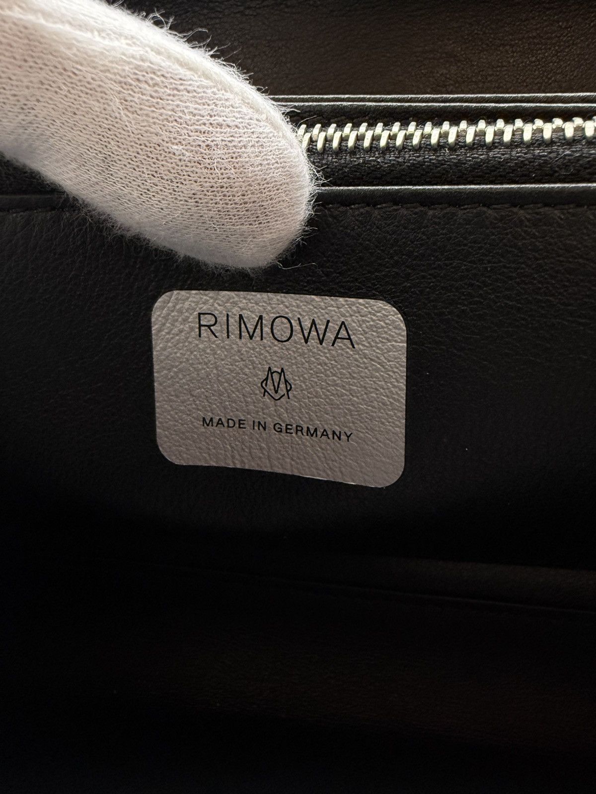 Rimowa Dior RIMOWA Personal Clutch On Strap Aluminum Black Size ONE SIZE - 9 Thumbnail