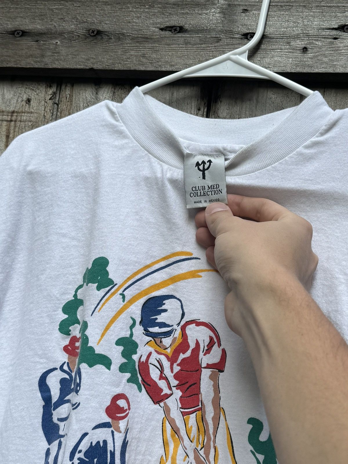 Vintage Vintage Club Med Golf Tee size Large Size US L / EU 52-54 / 3 - 3 Thumbnail