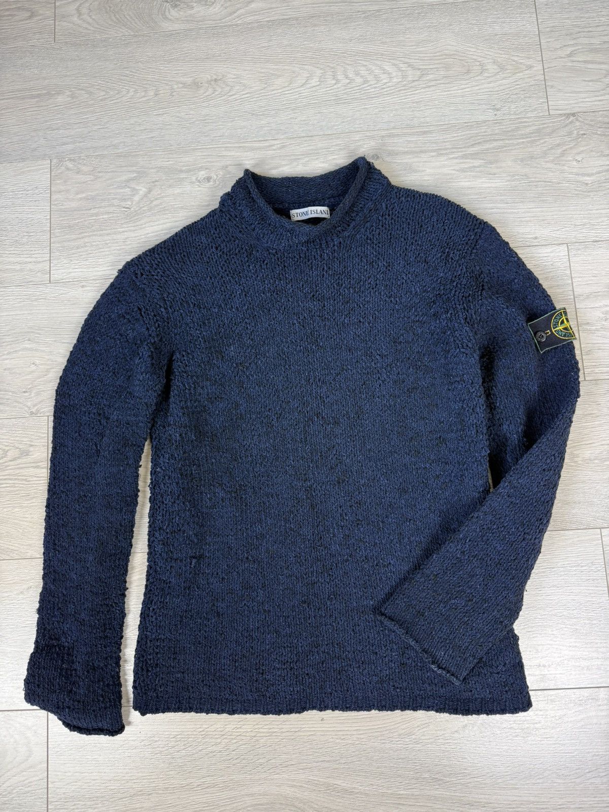 Stone Island Stone Island Vintage Chenille Knit Sweater Size US M / EU 48-50 / 2 - 2 Thumbnail