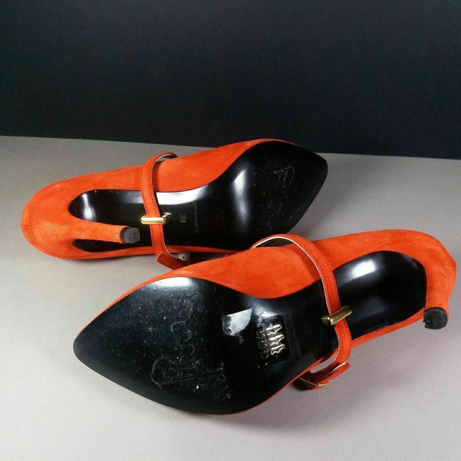 Preen by Thornton Bregrazzi PREEN Thornton Bregazzi Coral Suede Nolan Pumps Size 39 Box Size US 9 / IT 39 - 6 Thumbnail