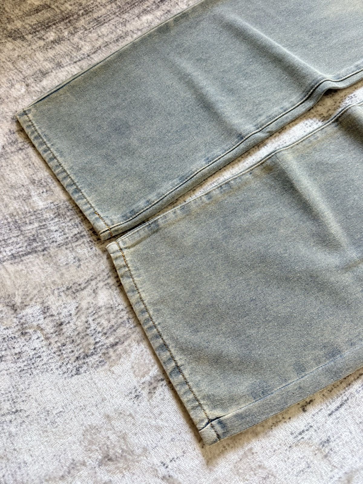 Alexander Wang Alexander Wang Trompe L’oeil Collar Waist Baggy Loose Jeans Size US 27 - 10 Thumbnail