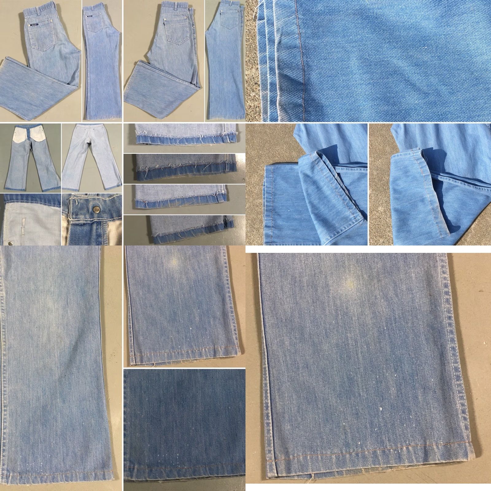 Vintage VINTAGE Levi’s Jeans Talon 42 Zipper 70s 31 Inseam 25.5 Denim Blue Hippy 1970s Mens Womens Girls Boys Regular 70s Size US 31 - 8 Thumbnail