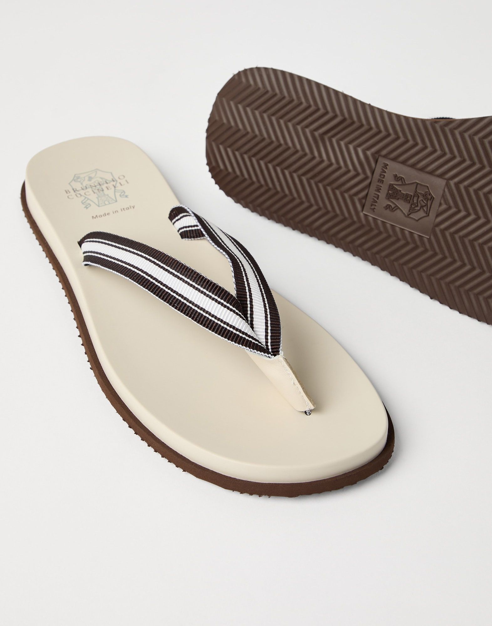 Brunello Cucinelli o1la1rc1a0326 Slippers in Multicolor Size US 10 / EU 43 - 4 Thumbnail