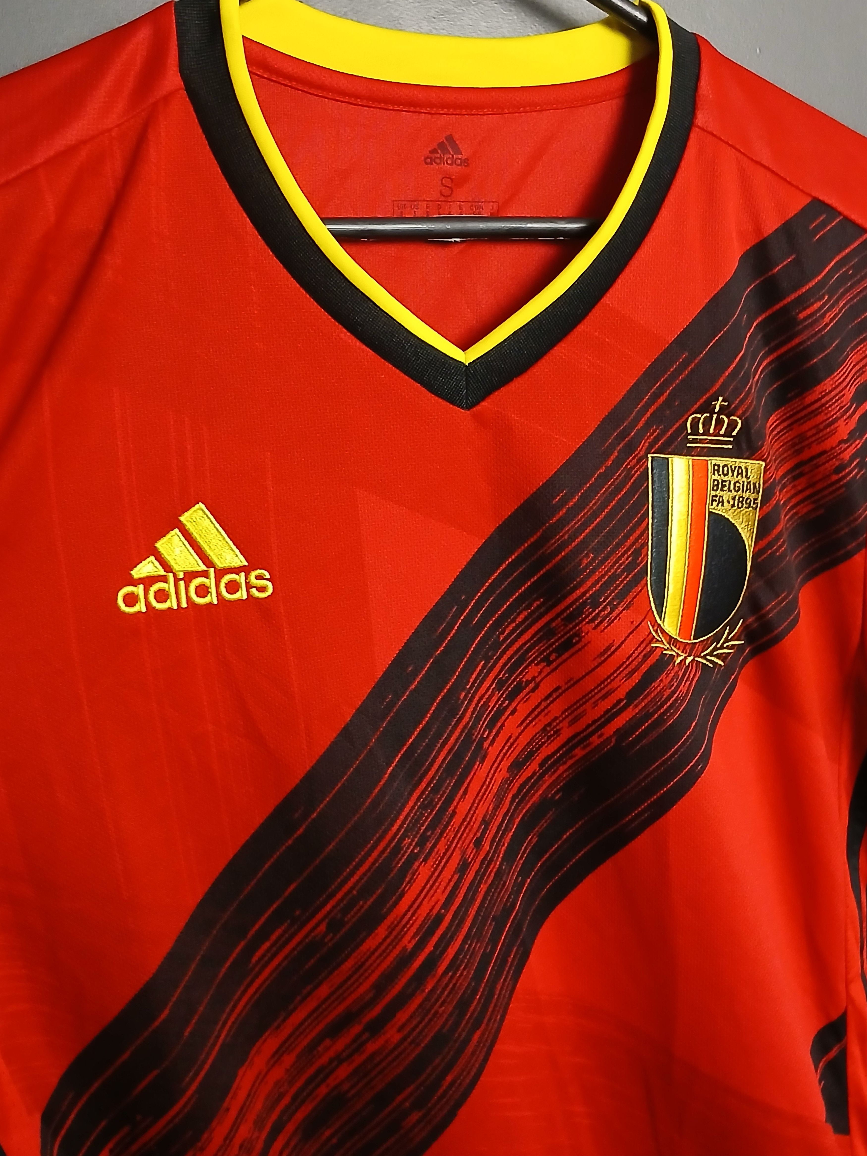 Adidas Belgium National Football Team 2020/2022 Home Jersey Size US S / EU 44-46 / 1 - 3 Thumbnail
