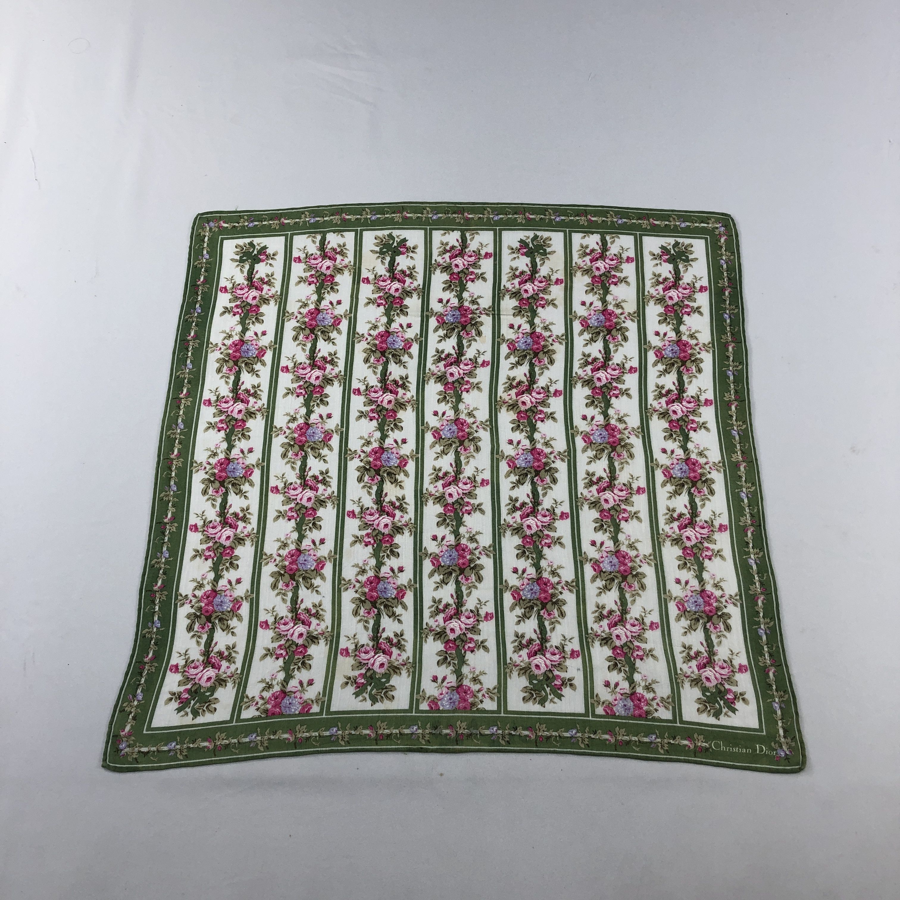Christian Dior Handkerchief Neckerchief Bandana H3040