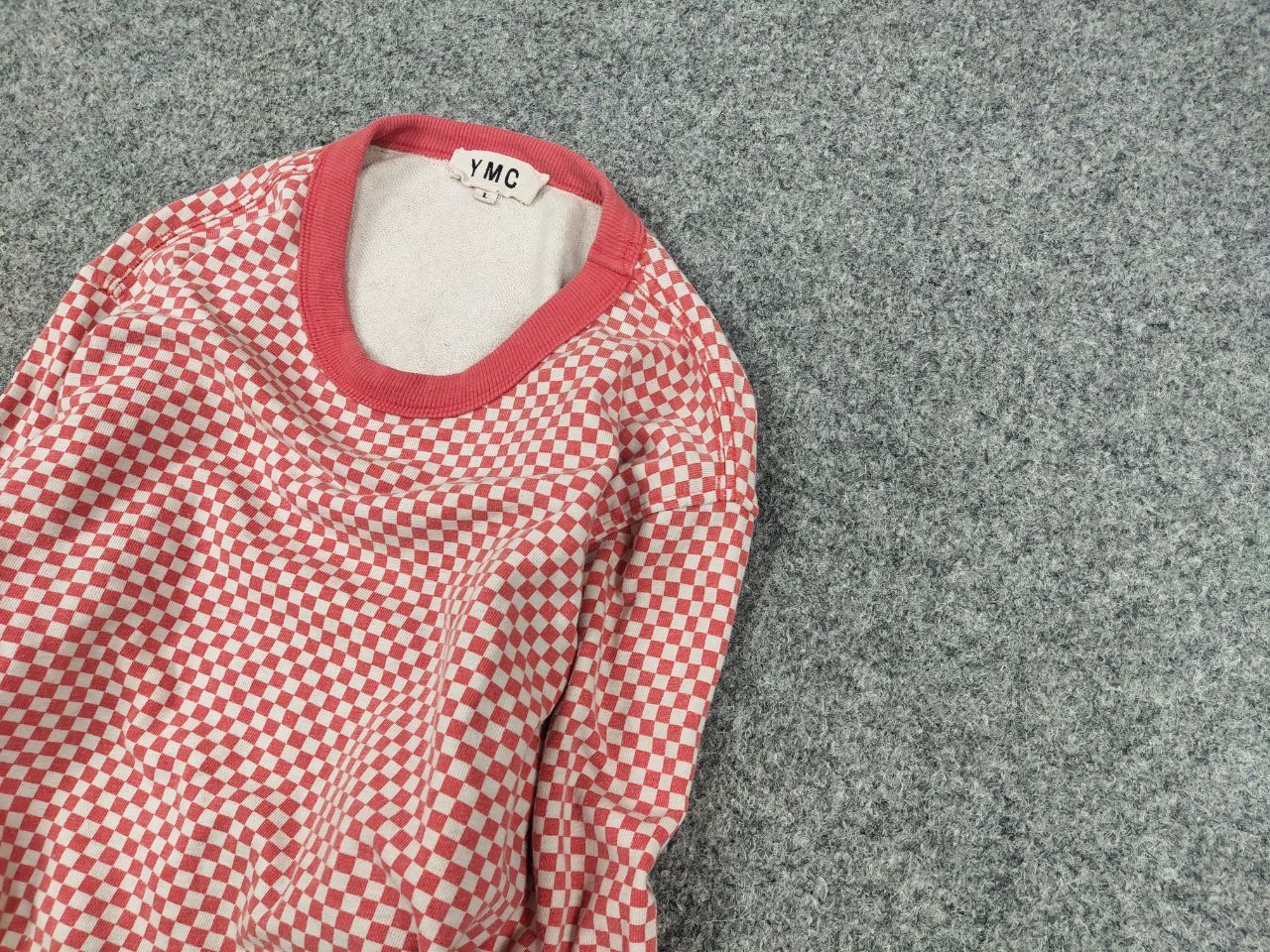 YMC Ymc you must create Designer classic crew chek Sweatshirt Size US L / EU 52-54 / 3 - 4 Thumbnail