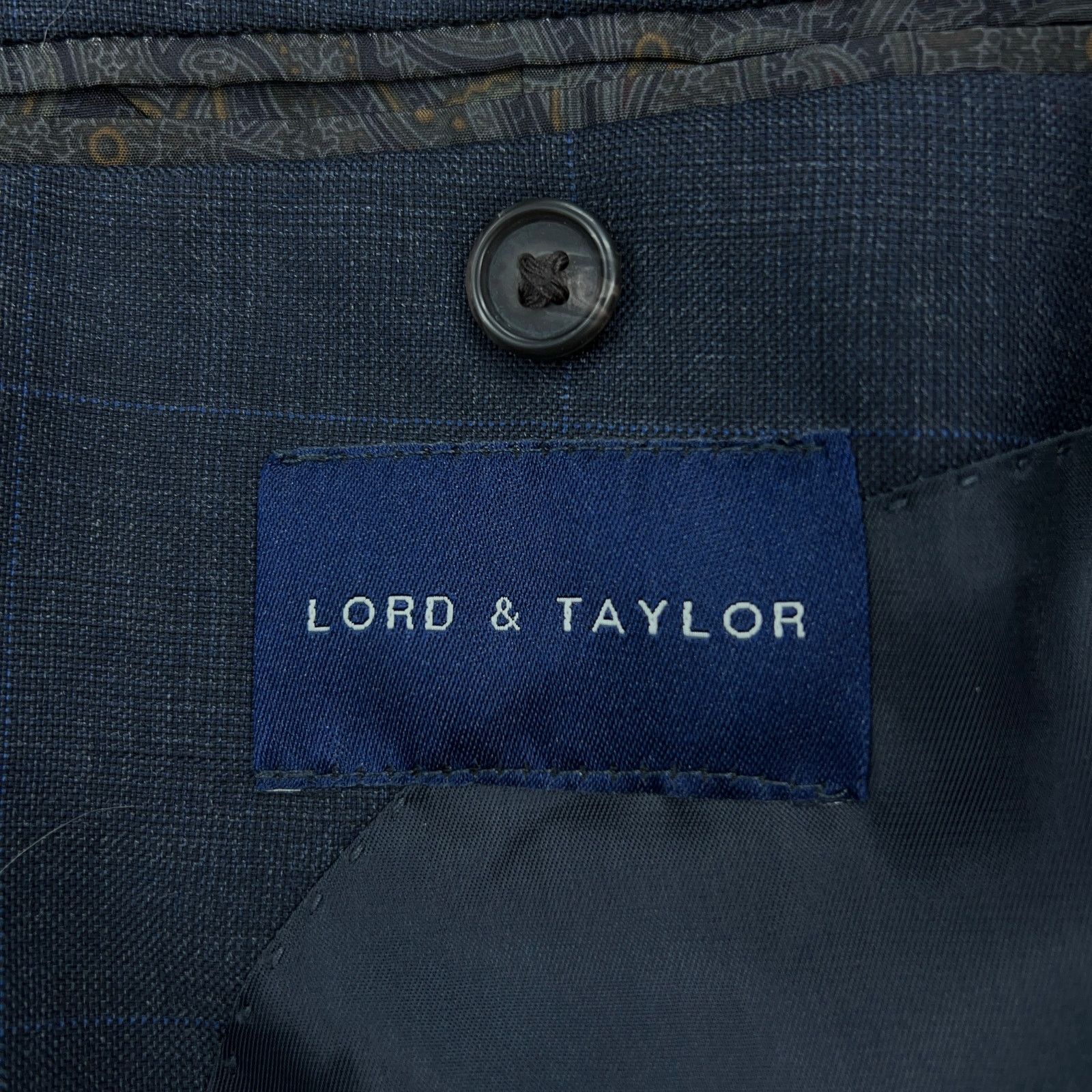 Lauren Ralph Lauren Ralph Lauren LRL Mens Size 40R Sport Coat Blazer Jacket Gray Size 40R - 12 Thumbnail