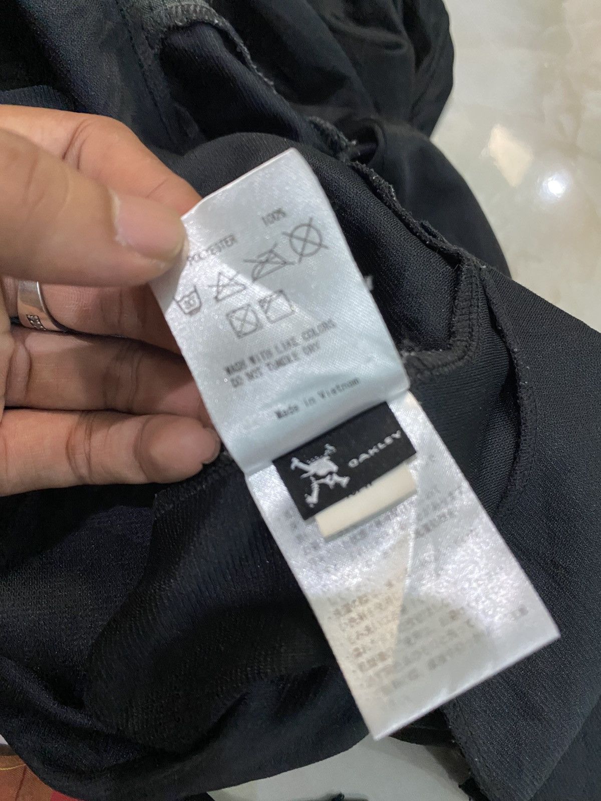 Bodega × Oakley 💥 VINTAGE OAKLEY 90S BLACK LONG TRACK PANTS Y2K Size US 28 / EU 44 - 17 Thumbnail