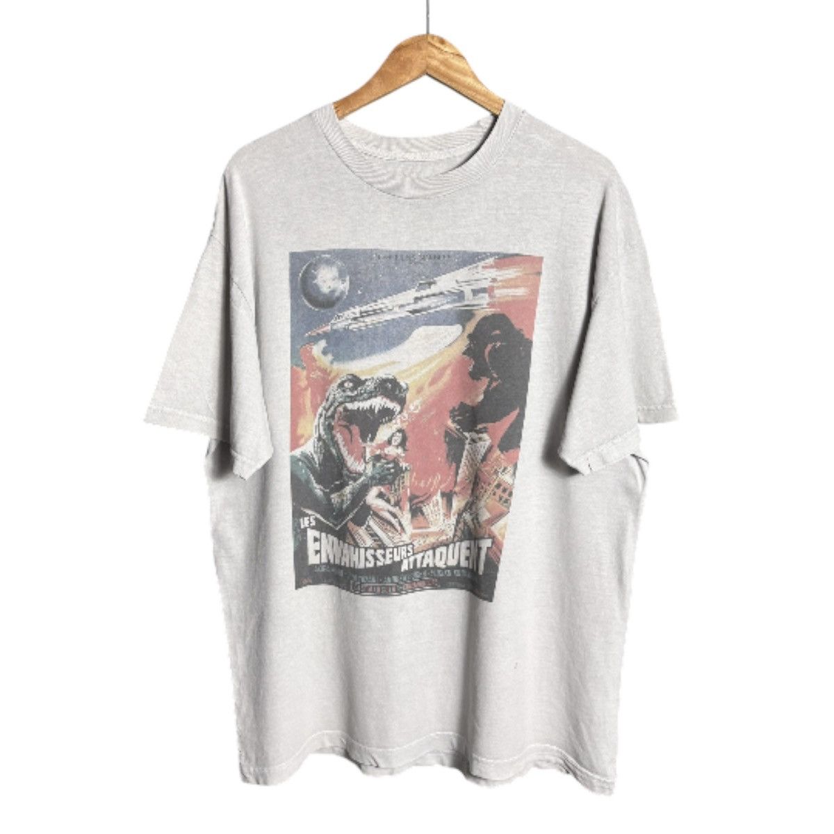Vintage Godzilla Destroy All Monsters Movie T-Shirt / Vintage Y2K Size US XL / EU 56 / 4 - 1 Thumbnail