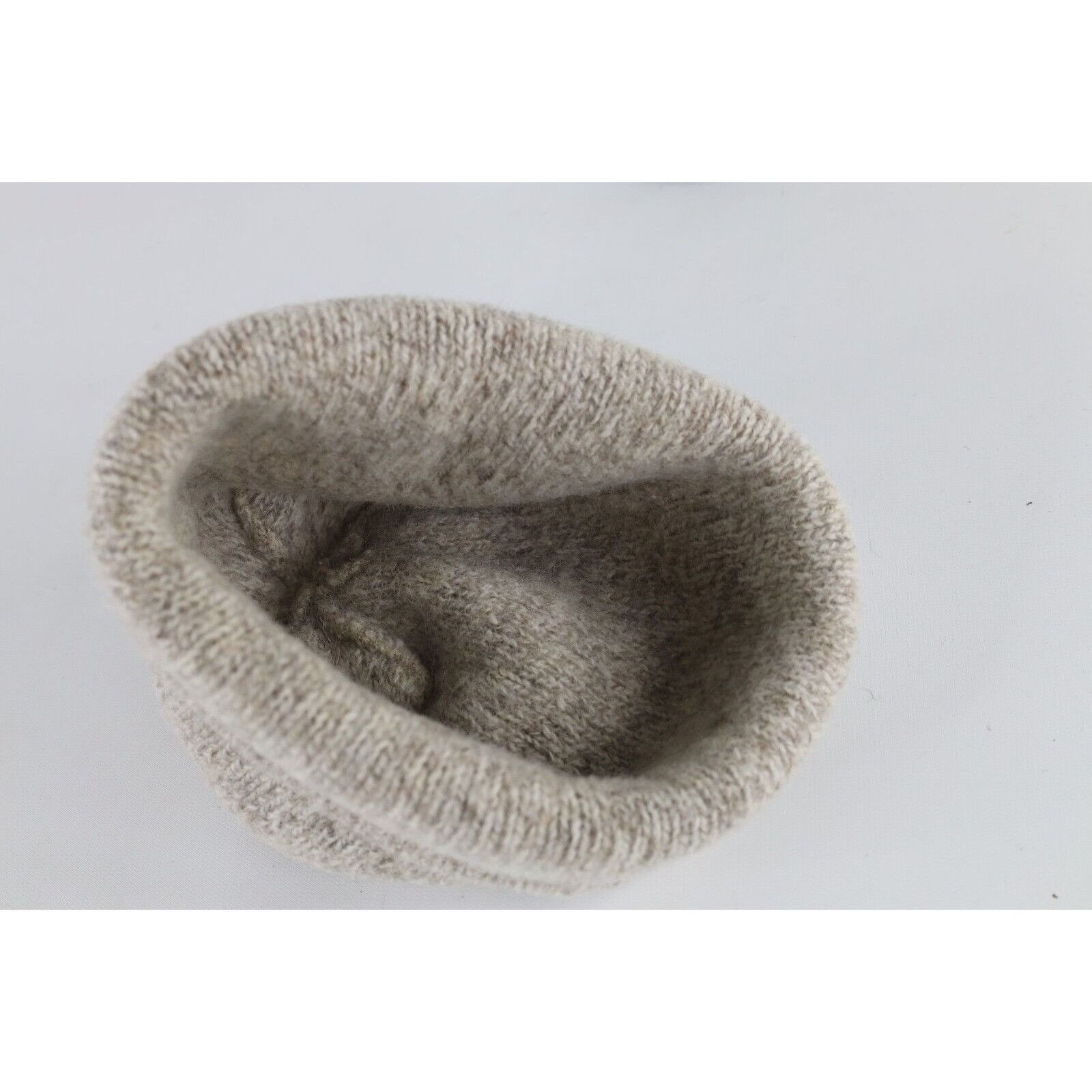 Vintage Vintage 70s Streetwear Blank Wool Knit Winter Beanie Hat Cap Size ONE SIZE - 6 Thumbnail