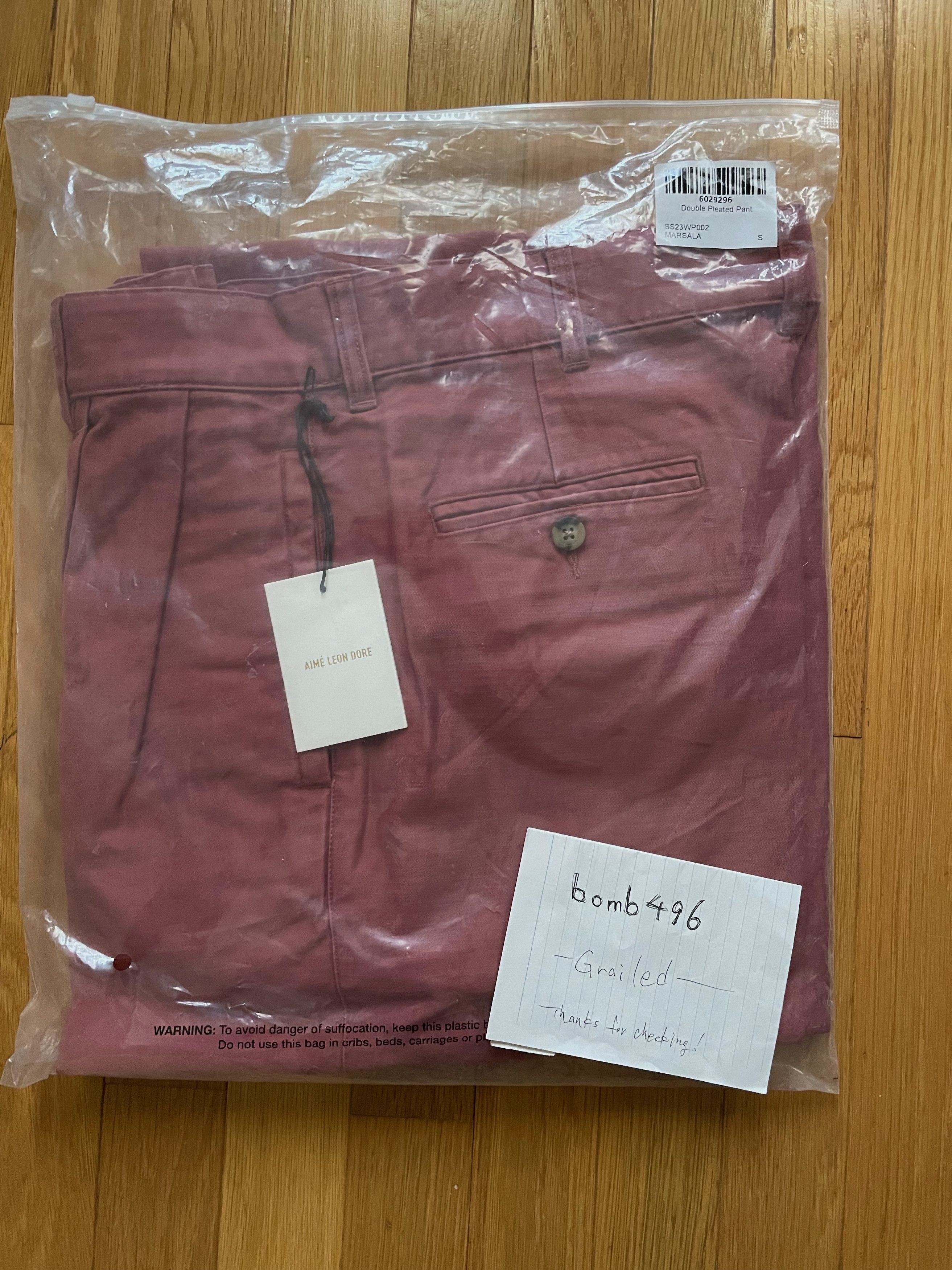 Aime Leon Dore Aime leon dore SS23 Double Pleated Pant Size US 32 / EU 48 - 4 Thumbnail