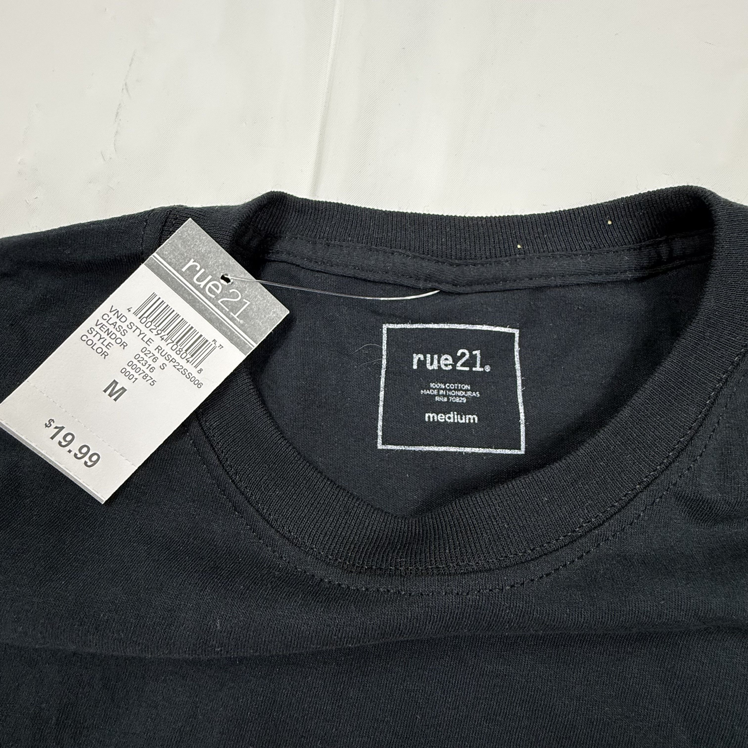 rue21 Rue21 Mens No Love Lost Daisy Graphic T-Shirt Black Size US M / EU 48-50 / 2 - 5 Thumbnail