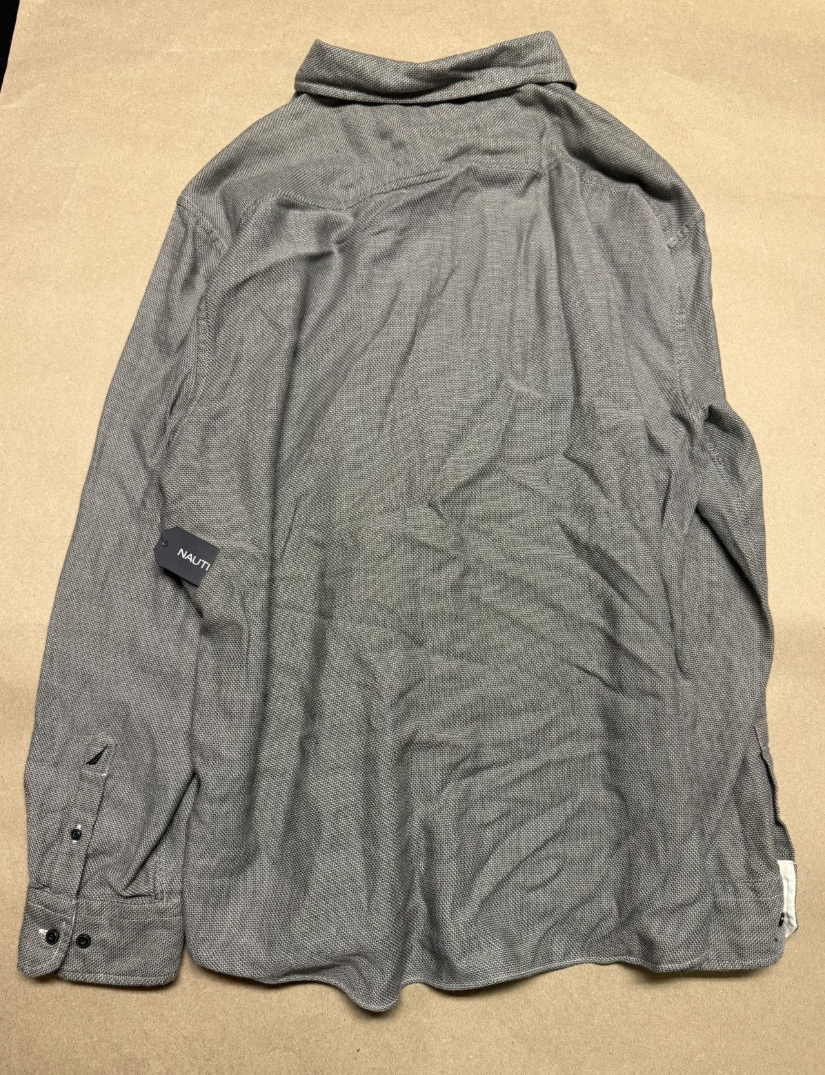 Nautica Nautica Men's Long Sleeve Slim Fit Button-Up Shirt XXL NEW! Size US XXL / EU 58 / 5 - 4 Thumbnail