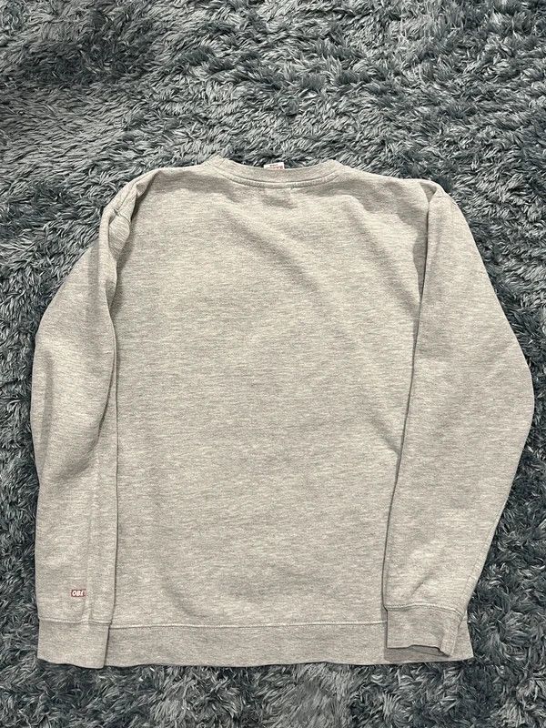 Obey Obey x Keith Haring 2012 Grey Crewneck Size US L / EU 52-54 / 3 - 7 Thumbnail