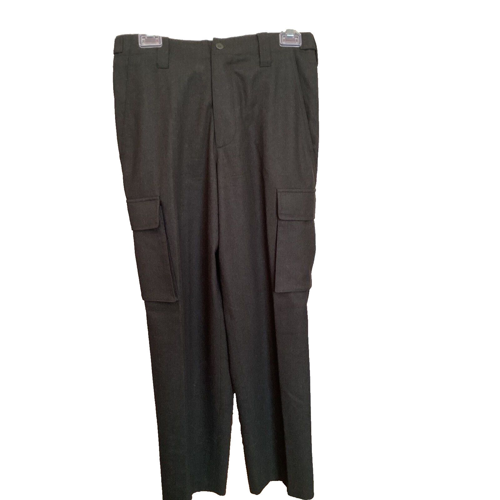 Ralph Lauren RALPH LAUREN COLLECTION GREEN 100% WOOL CARGO PANTS SZ 6 Size 28" / US 6 / IT 42 - 2 Thumbnail