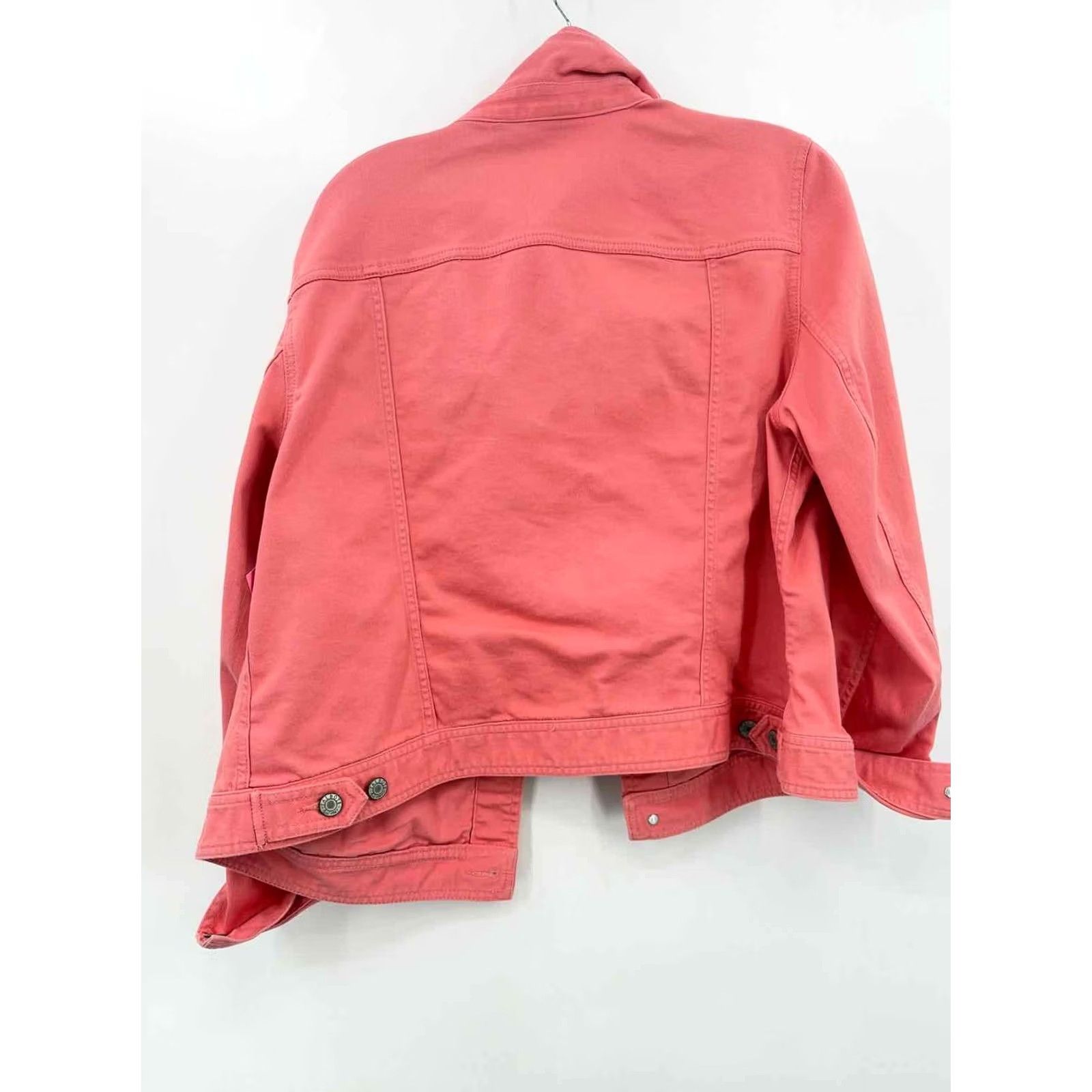 Talbots Pre-Owned Talbots Pink Size XL Jean Jacket Size 40" / US 18 - 2 Thumbnail