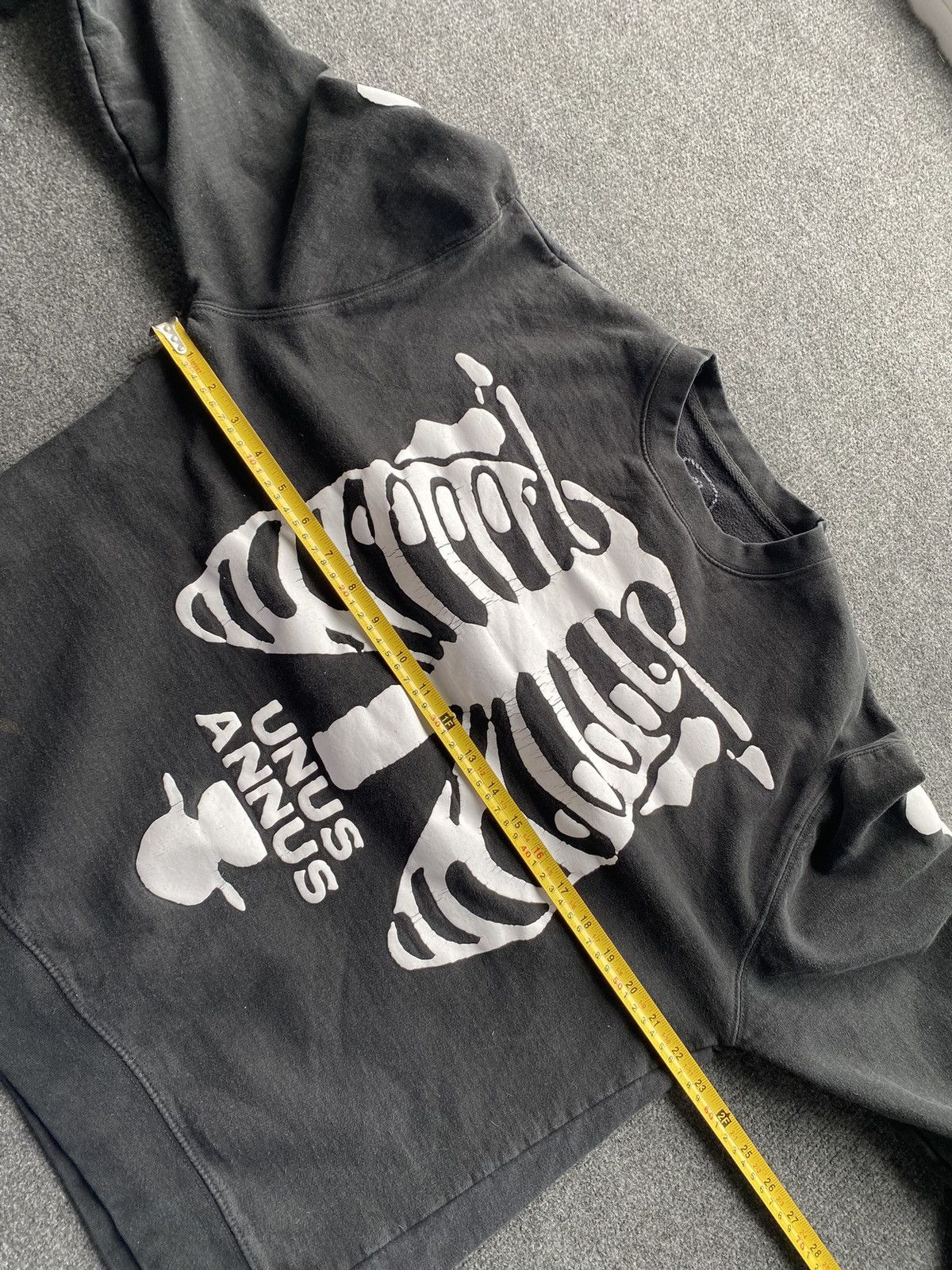 Other 🔥Unus Annus Skeleton Independent Faded black sweatshirt rare Size US M / EU 48-50 / 2 - 6 Thumbnail