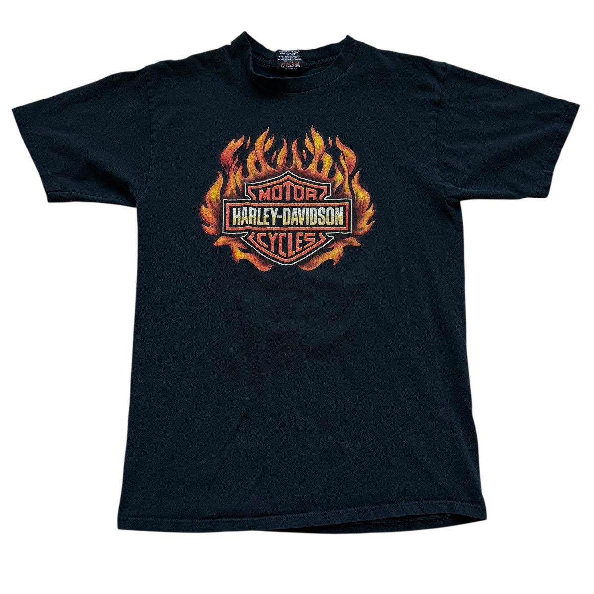Harley Davidson vintage harley davidson flame shield tee Size US L / EU 52-54 / 3 - 1 Thumbnail