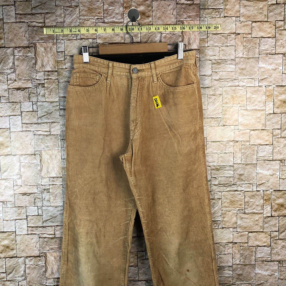 Japanese Brand Bobson vintage Brown Conduroy Pants #A1126 Size US 27 - 2 Thumbnail