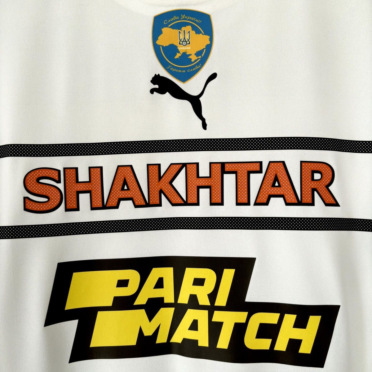 Puma 2021 2022 GAME ISSUE Shakhtar Mudryk Puma Away Soccer Jersey Size US M / EU 48-50 / 2 - 5 Thumbnail