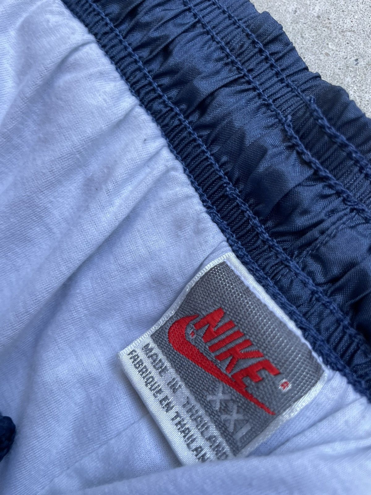 Nike × Vintage Vintage Nike track pants blue buggy Size US 34 / EU 50 - 5 Thumbnail