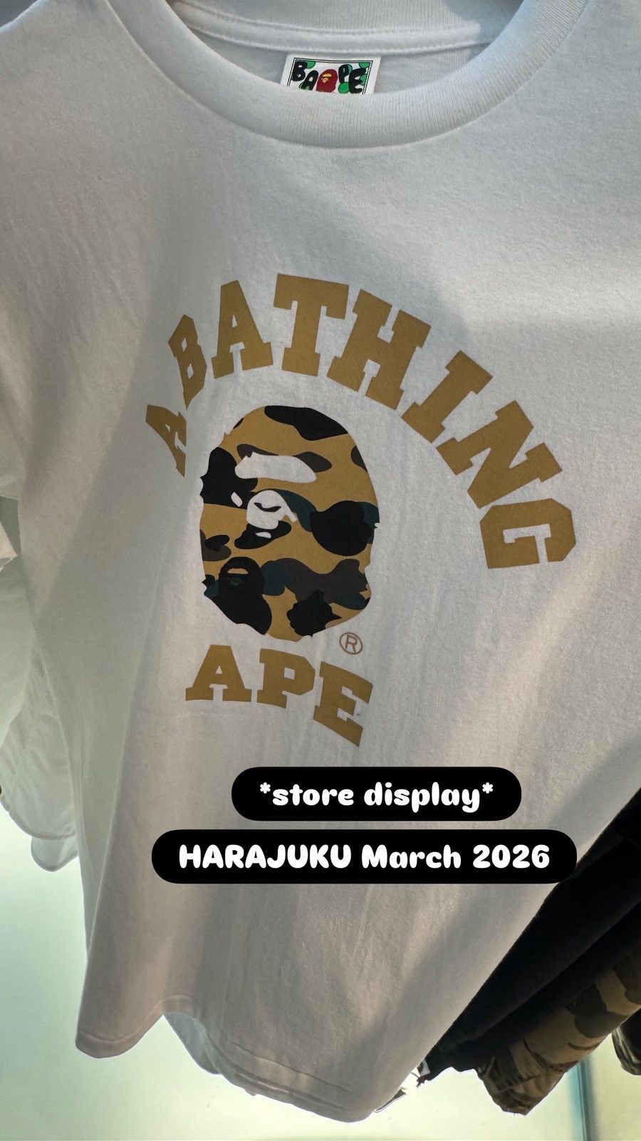 Bape A BATHING APE - ABC CAMO COLLECTION Size US XL / EU 56 / 4 - 6 Thumbnail