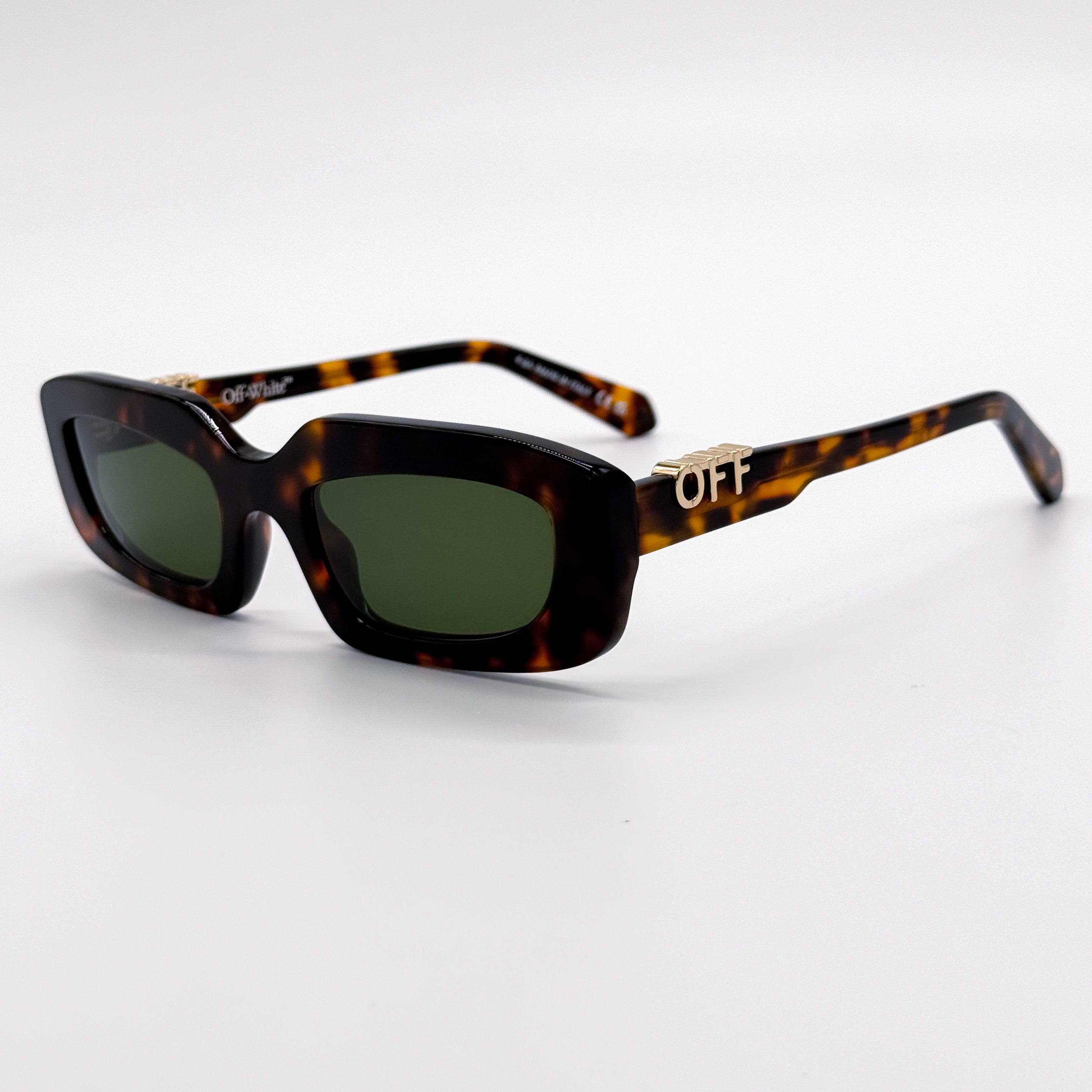 Off-White NEW OFF-WHITE OERI13C RENTON 6055 SUNGLASSES WOMEN HAVANA Size ONE SIZE - 4 Thumbnail