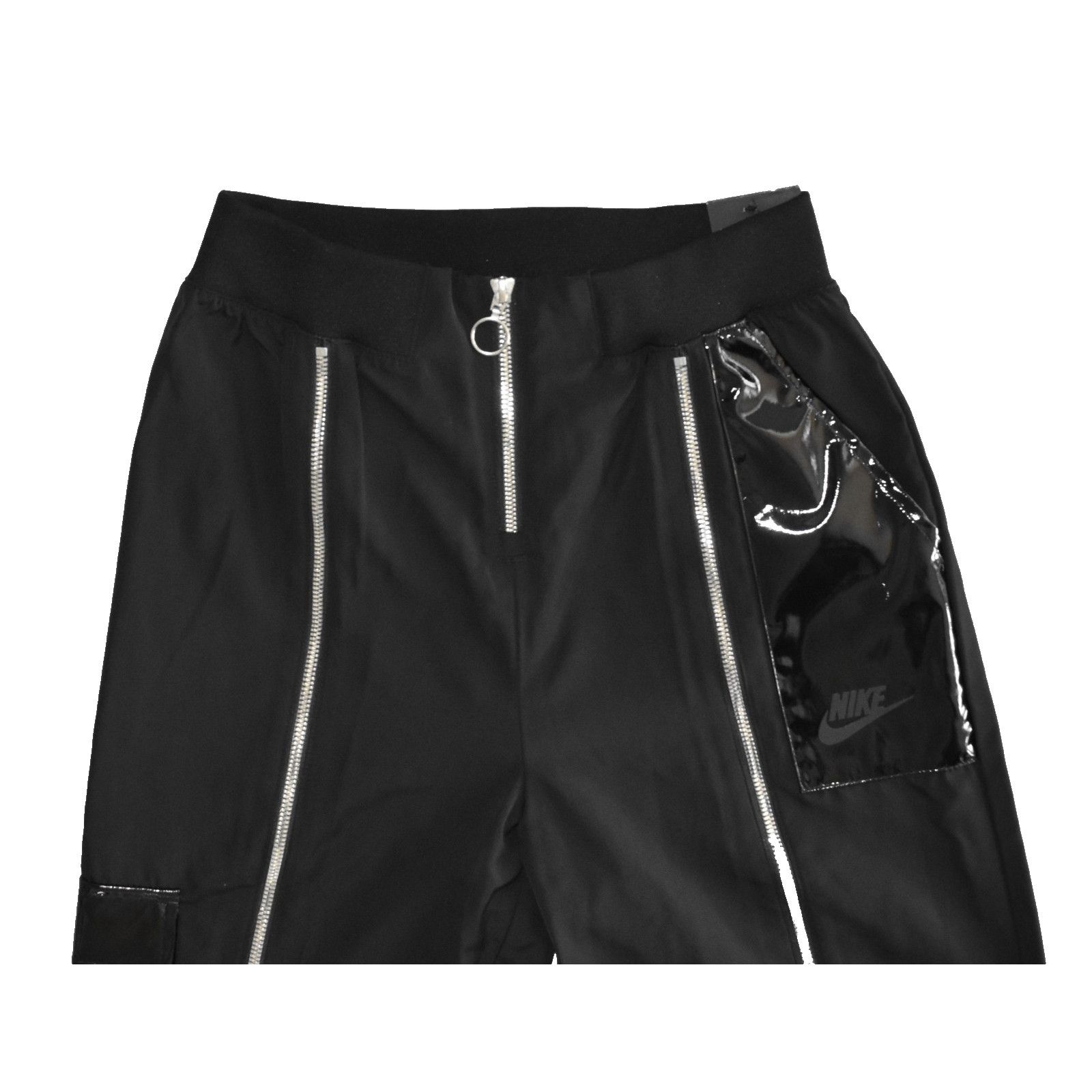Nike NIKE Black Icon Clash Woven Loose Fit Pants Size XS $110 Size 25" / US 0 / IT 36 - 3 Thumbnail