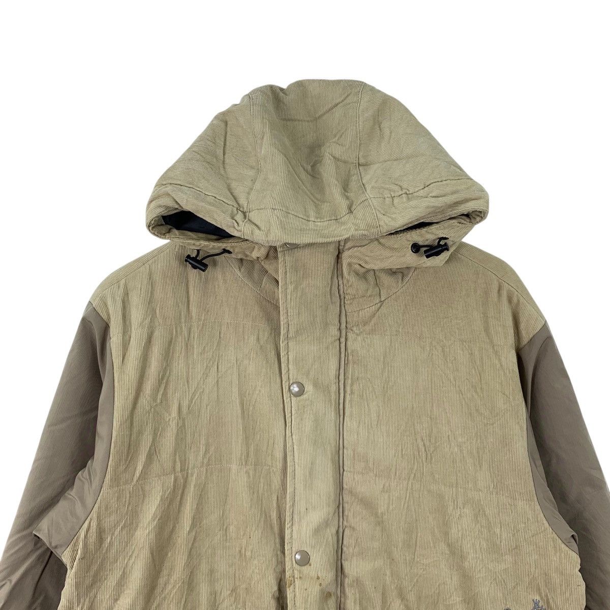 Japanese Brand × go slow caravan GO SLOW CARAVAN Japanese Brand Outdoor Coduroy Hoodie Jacket Size US L / EU 52-54 / 3 - 4 Thumbnail