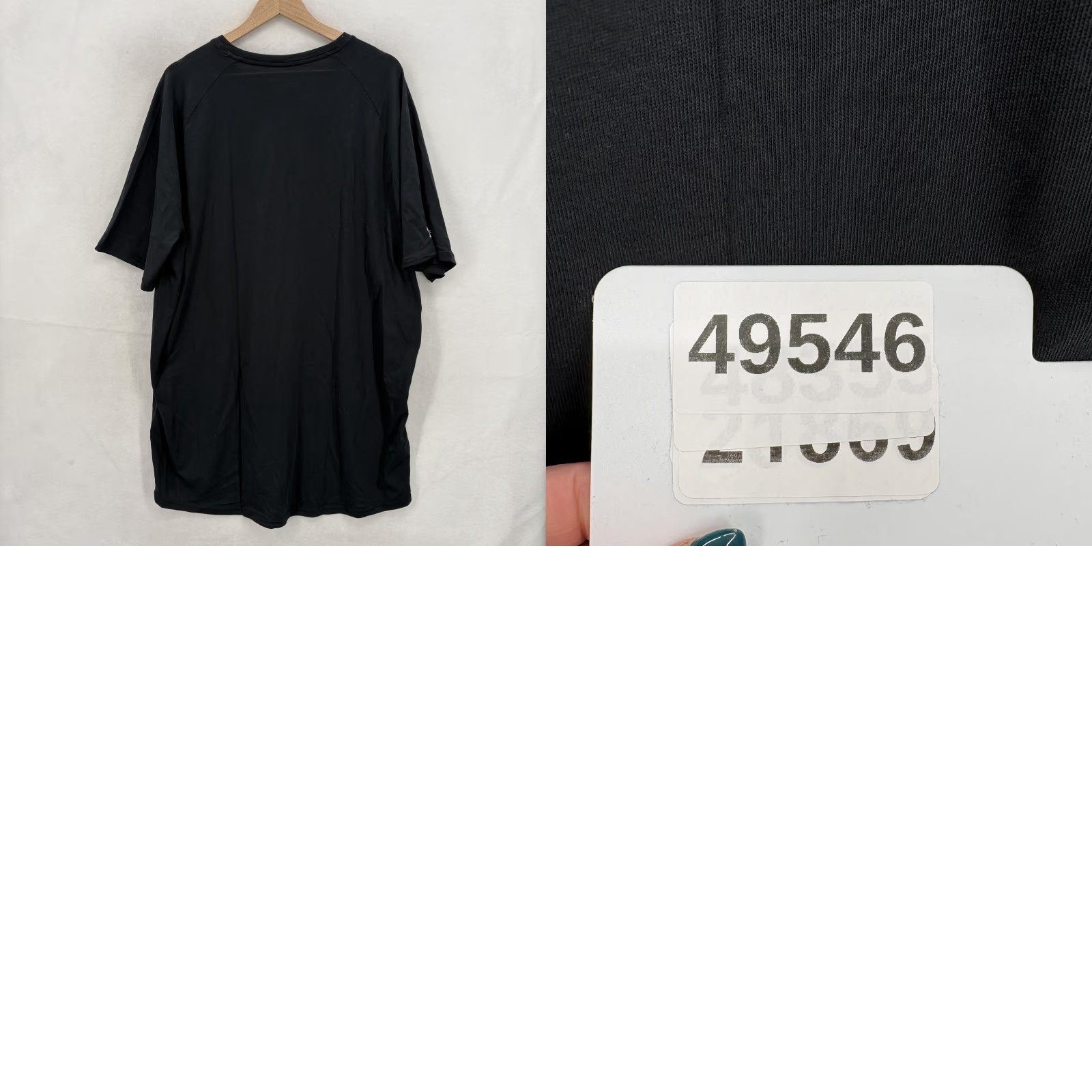 Under Armour VINTAGE Under Armour Shirt Mens 3XLT Black UA Athletics Short Sleeve Performance Tee Top Size US XXL / EU 58 / 5 - 9 Thumbnail