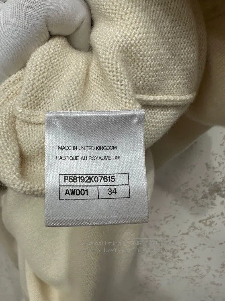 Chanel Chanel Athens Series Beige Cashmere Knitted Skirt Size XXS / US 00 / IT 34 - 4 Thumbnail