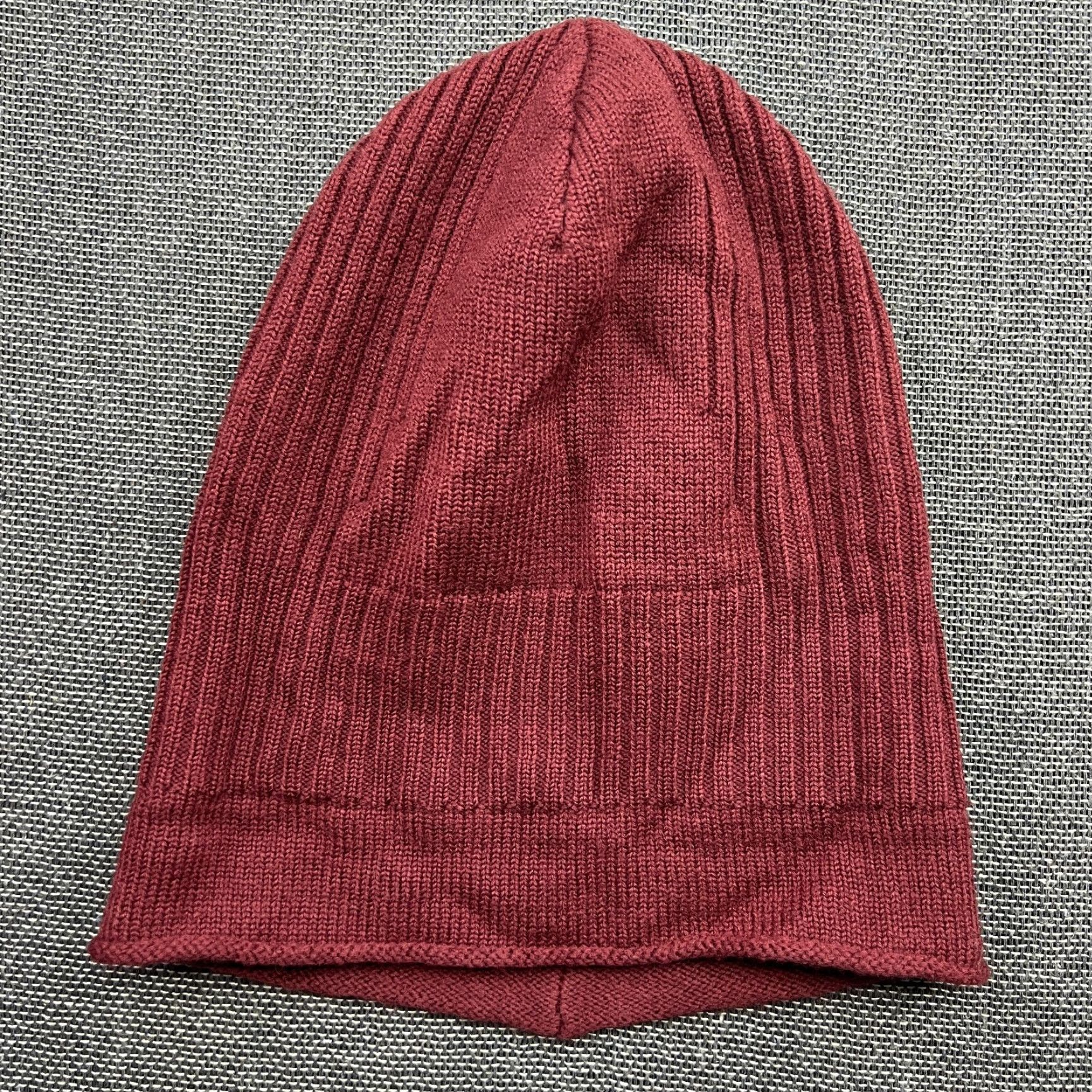 Won Hundred WON HUNDRED Beanie Hat One Size OS 100% Wool Ribbon Red Carl Size ONE SIZE - 2 Thumbnail