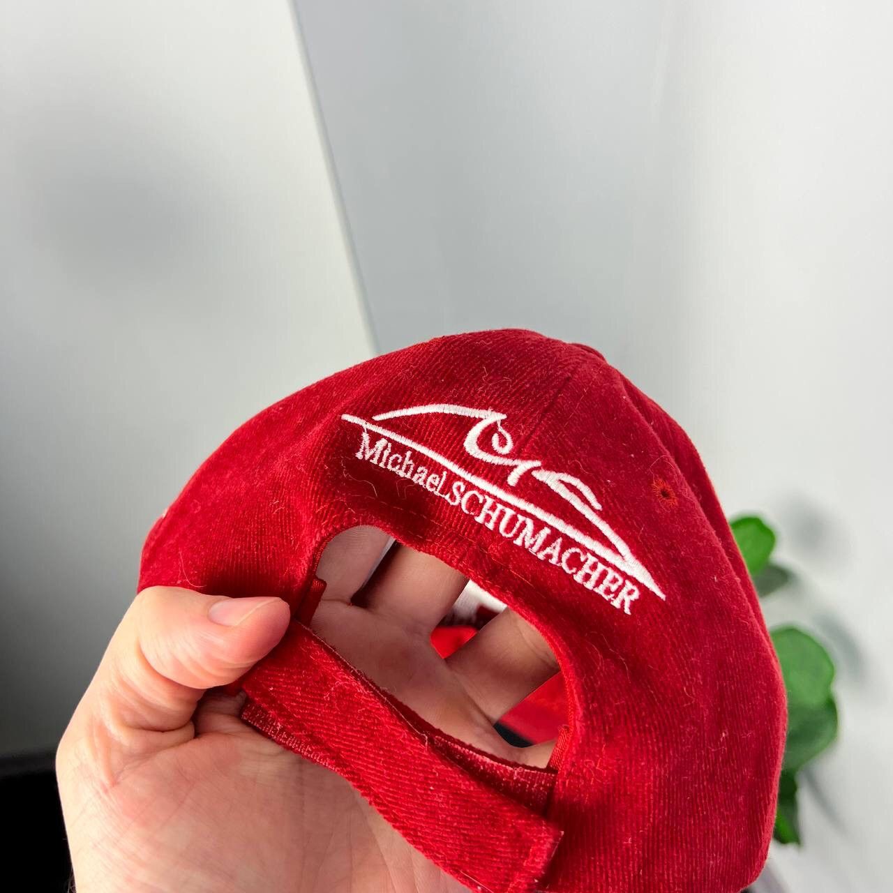 Ferrari Vintage Michael Schumacher Vintage Cap Ferrari Formula 1 Size ONE SIZE - 4 Thumbnail
