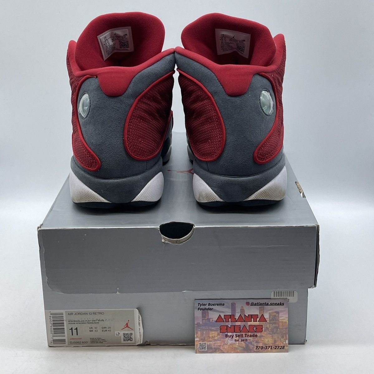 Jordan Brand Air Jordan 13 red flint Size US 11 / EU 44 - 3 Thumbnail