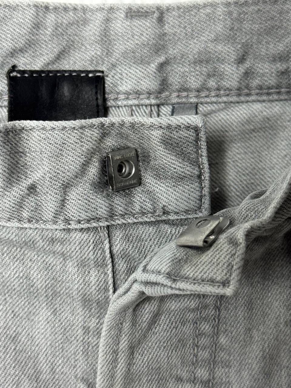 Dior Dior Hedi Slimane Gray Denim Jeans Japan Made Size US 31 - 13 Thumbnail