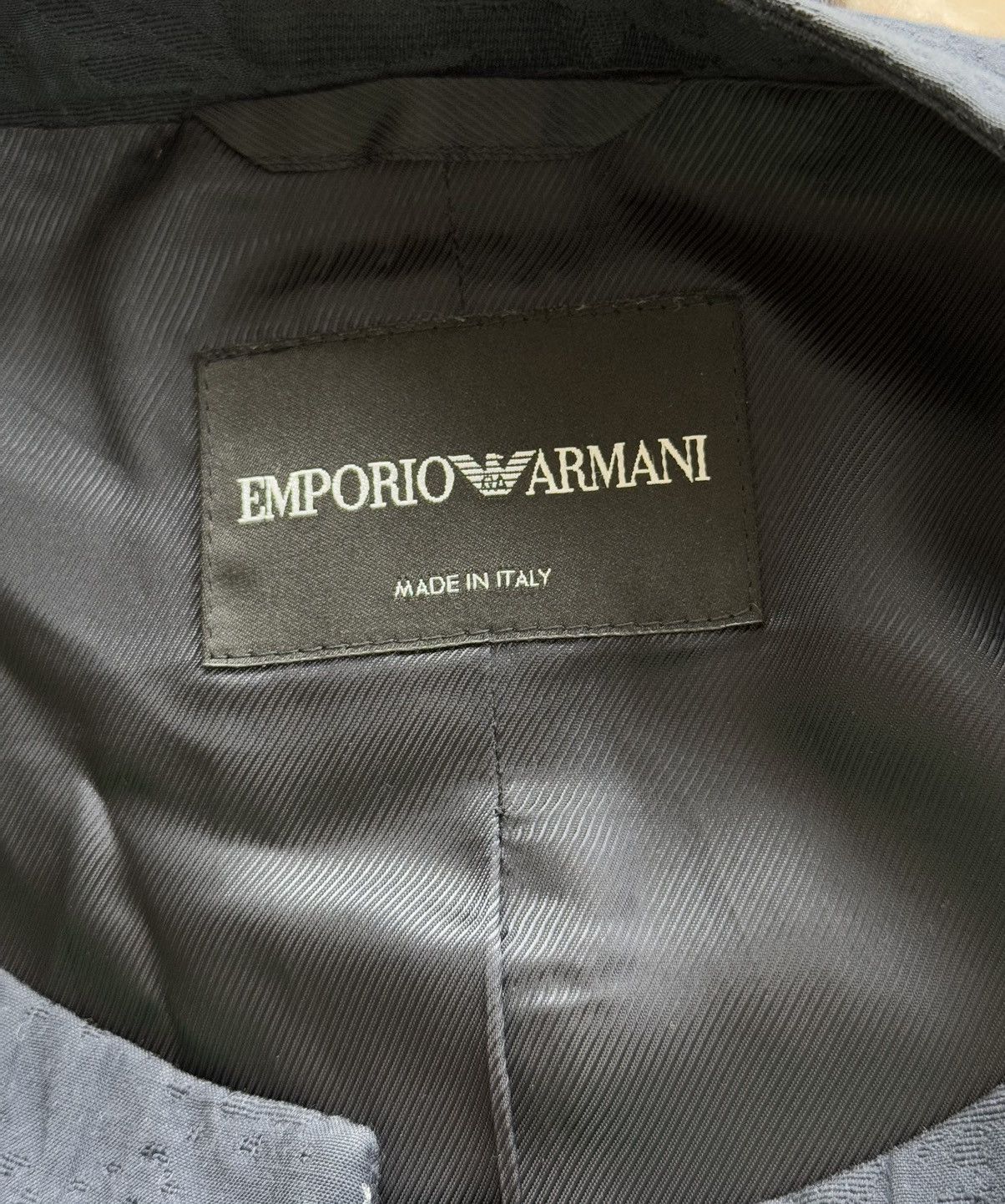 Armani × Designer × Emporio Armani Emporio Armani avant garde floral pattern blazer jacket Size M / US 6-8 / IT 42-44 - 4 Thumbnail