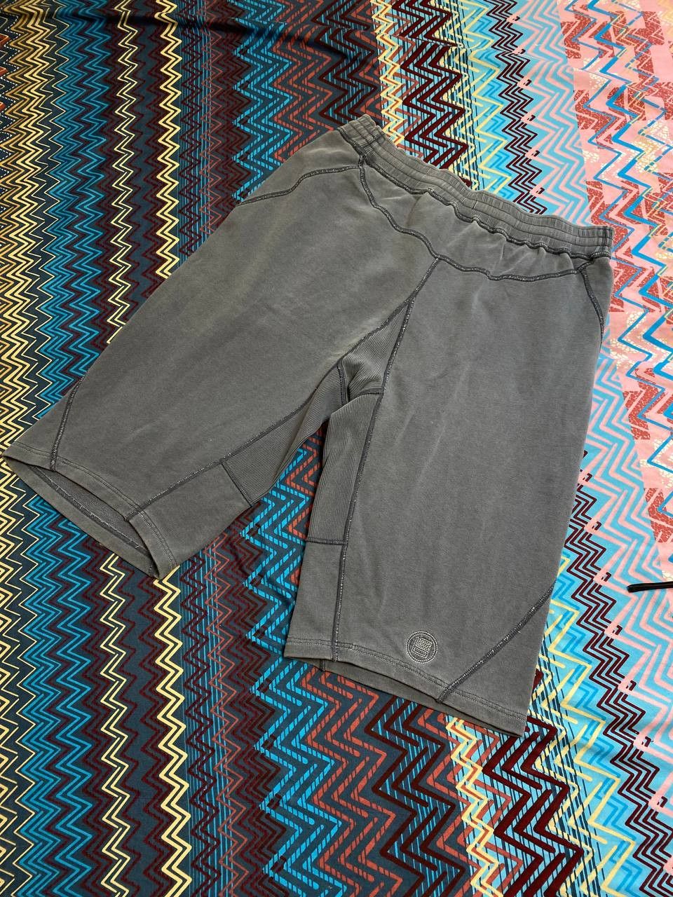 Nike shorts gray streetwear logo NIKE Vintage Y2K size L Size US 34 / EU 50 - 15 Thumbnail